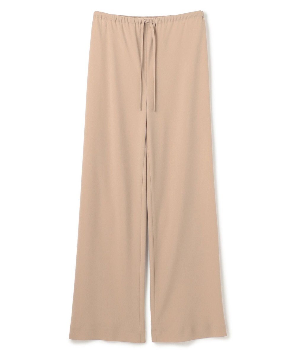 BEIGE， 【洗える】FLEUR / ウエストゴムイージーワイドパンツ 