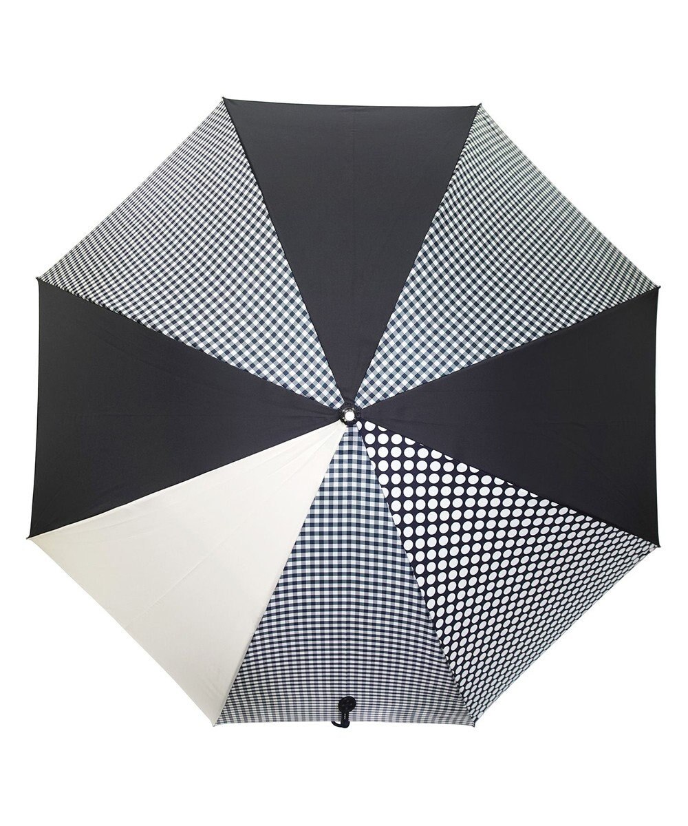 +RING レディース向け プラスリング 長傘60cm BLK/GNG T1290 