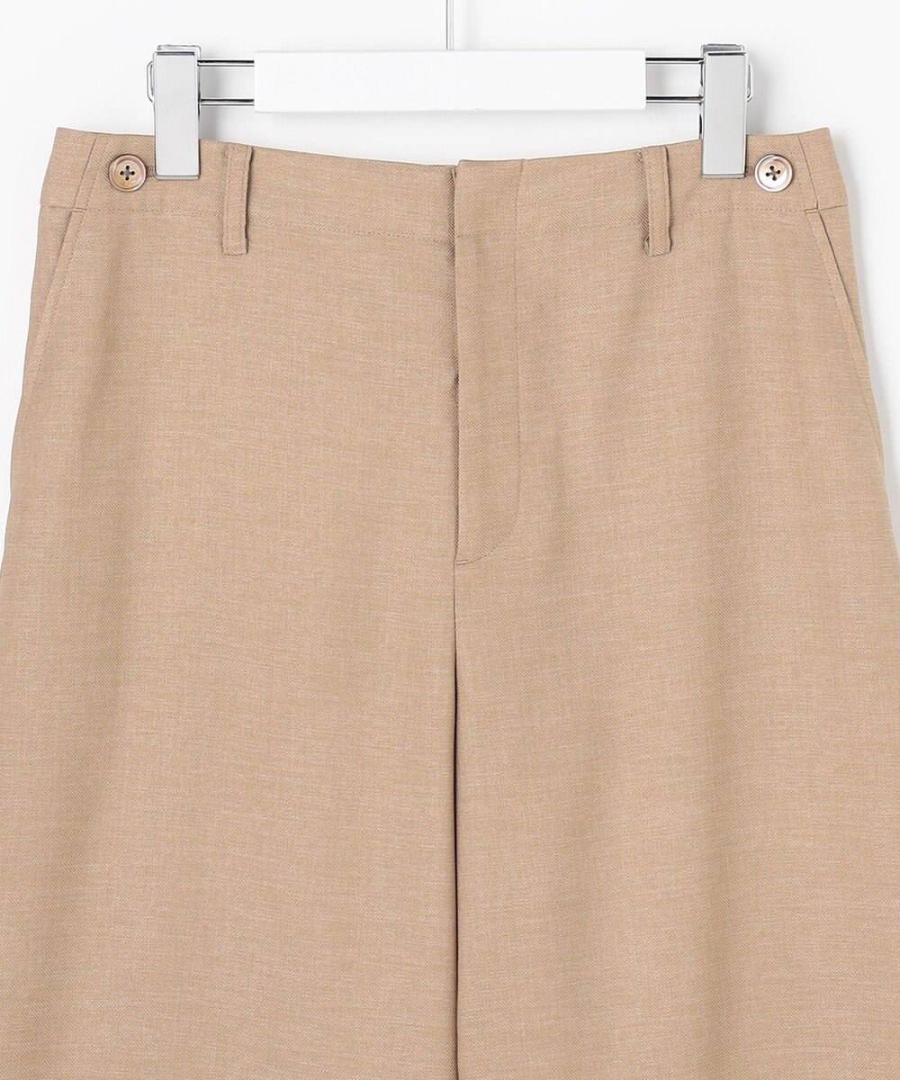 J.PRESS LADIES L FLAXASAオックス ワイド ストレート パンツ 