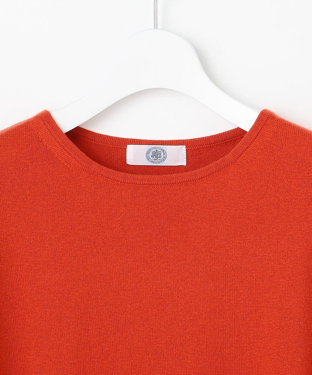 J.PRESS LADIES Cotton Wool ボートネック ニット 