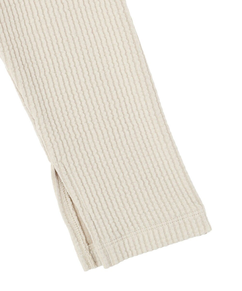 earth music&ecology 【予約】アシメ釦ツイストテレコカットソー 