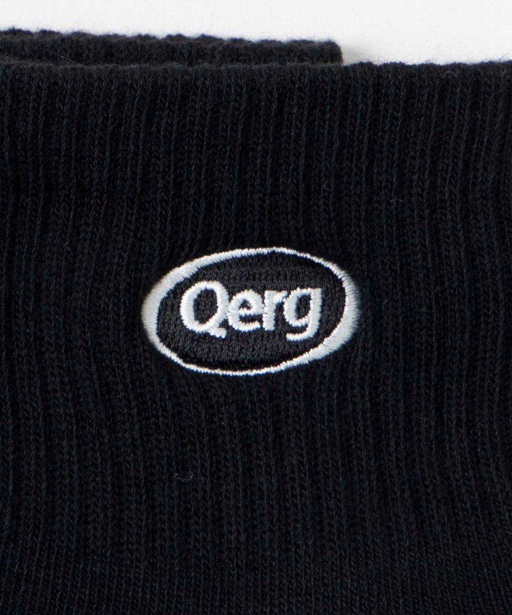 WEGO デザインロゴ刺繍アンクル底パイルソックス 