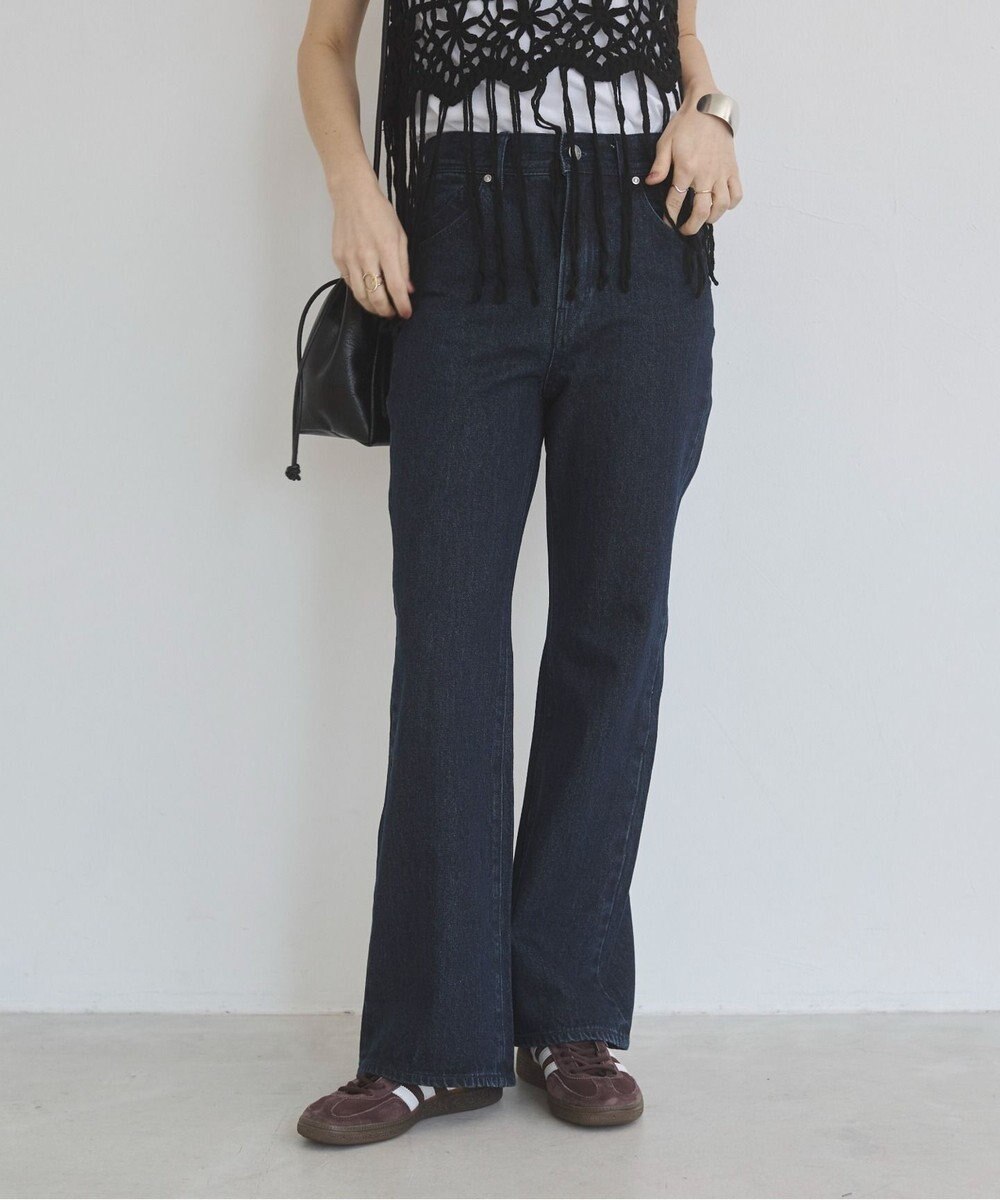 WEGO 【ANGIE VINTAGE/SMLサイズ展開】ブーツカットデニムパンツ 