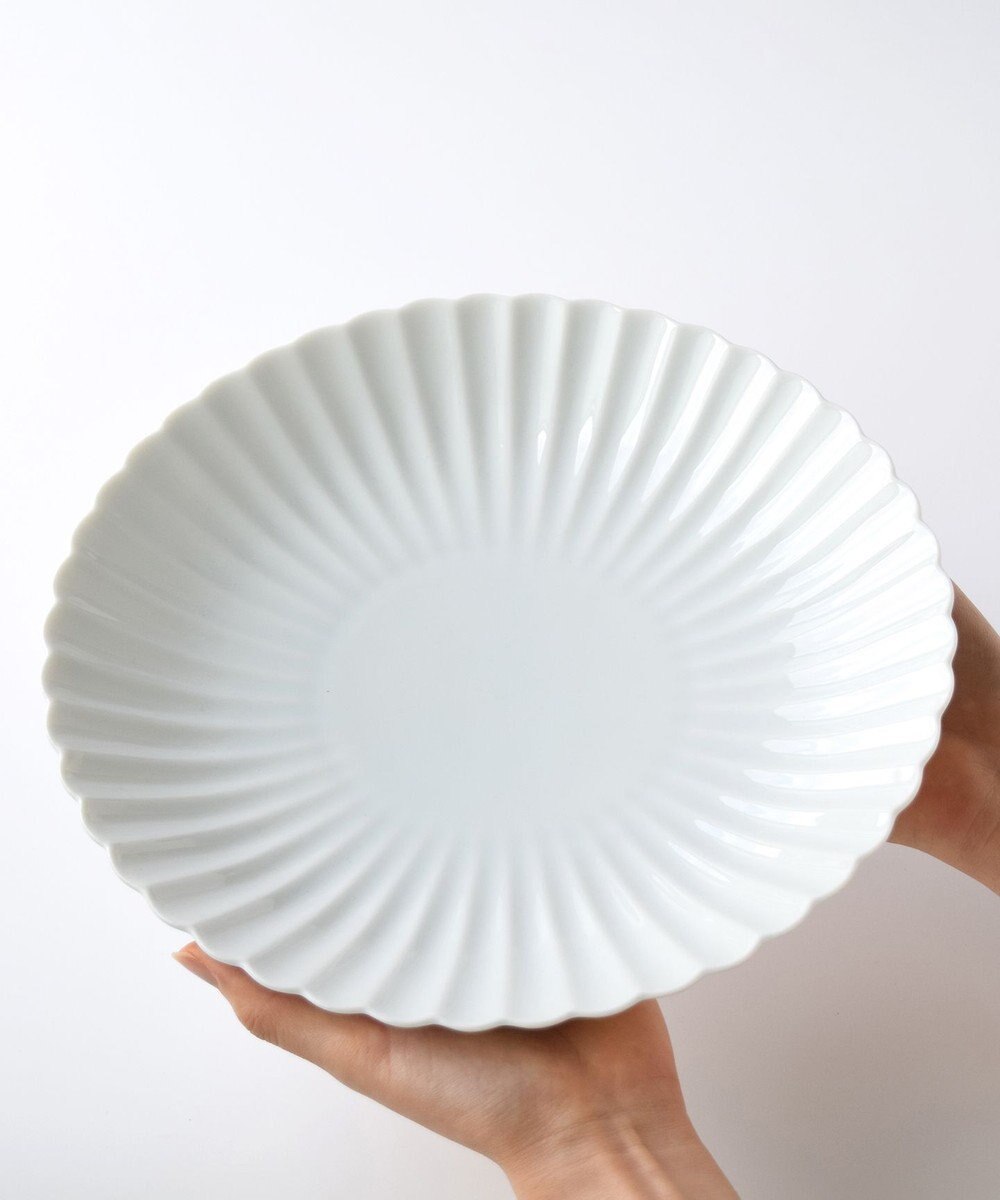 たち吉 【たち吉】白菊大皿〈１枚〉美濃焼 