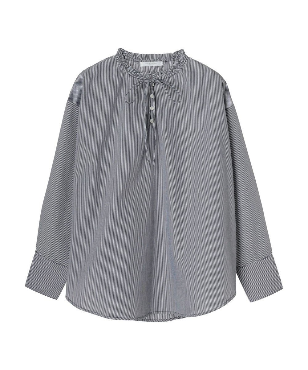 Green Parks スタンドフリルアソートブラウス 