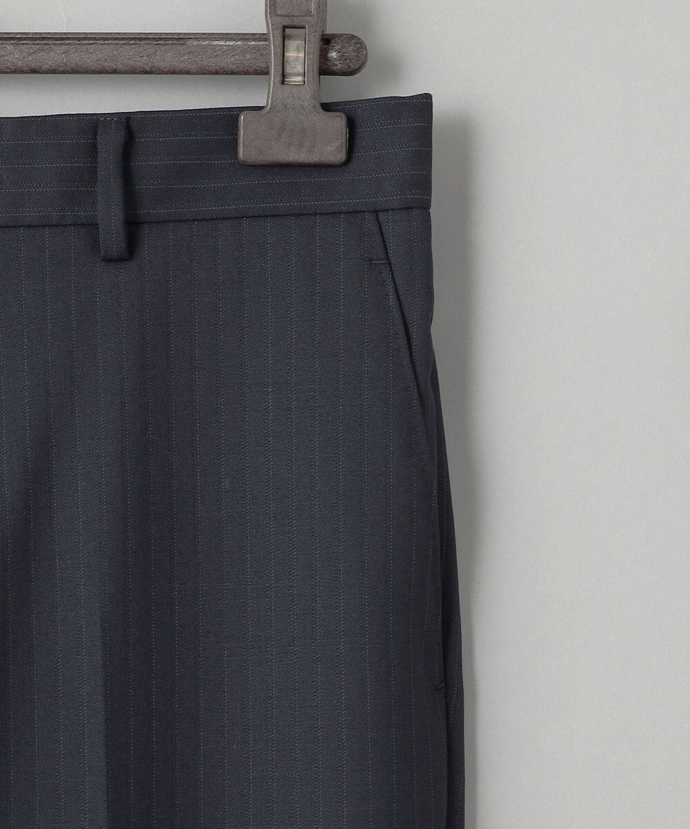 GOTAIRIKU シワになりにくい【御幸毛織/みゆきけおり】DRY SPINNER(ドライスピナー)スーツ（ダークグリーンストライプ） 