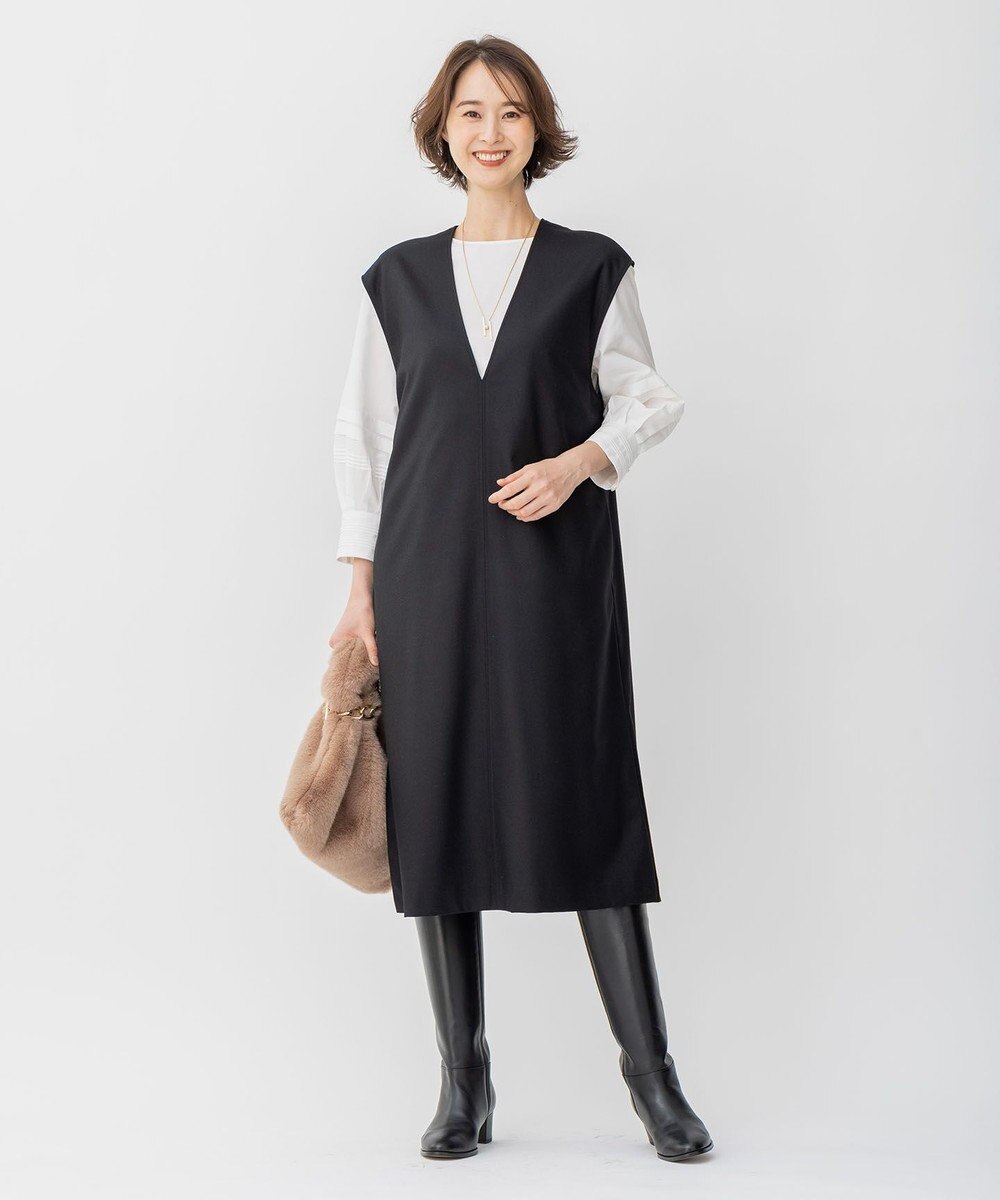 自由区 サキソニージャンパースカート 