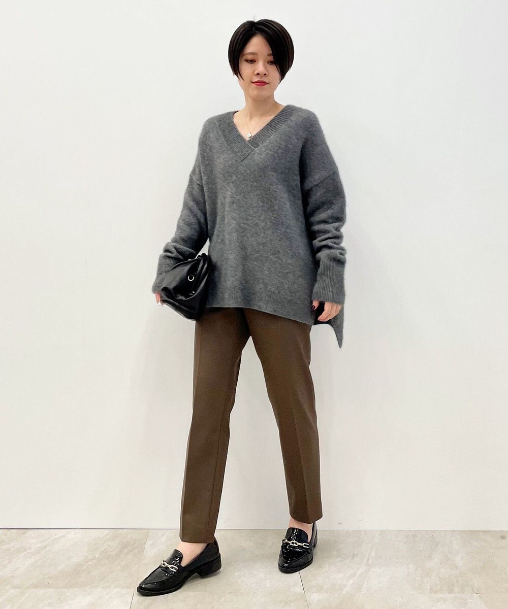 自由区 【吸湿発熱・Sサイズ有】ソフトウォーム テーパードパンツ 