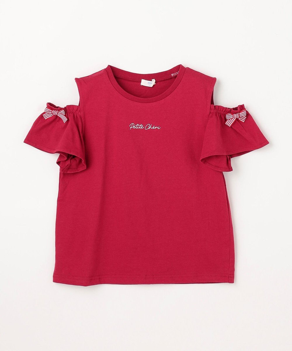ANY KIDS 【綿100%】オンオフショルダー Tシャツ 