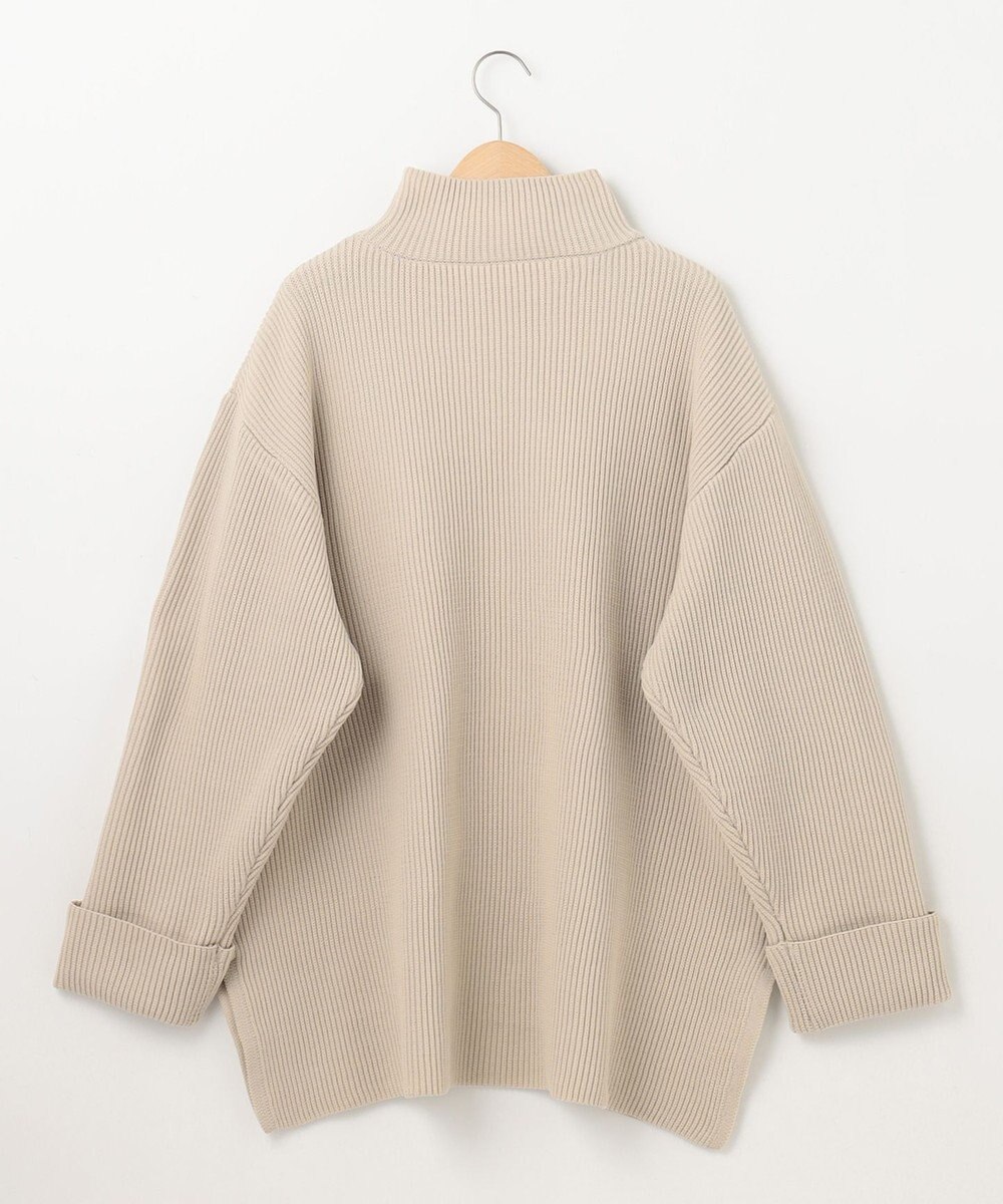 SHARE PARK LADIES エステルニットハイネックプルオーバー 