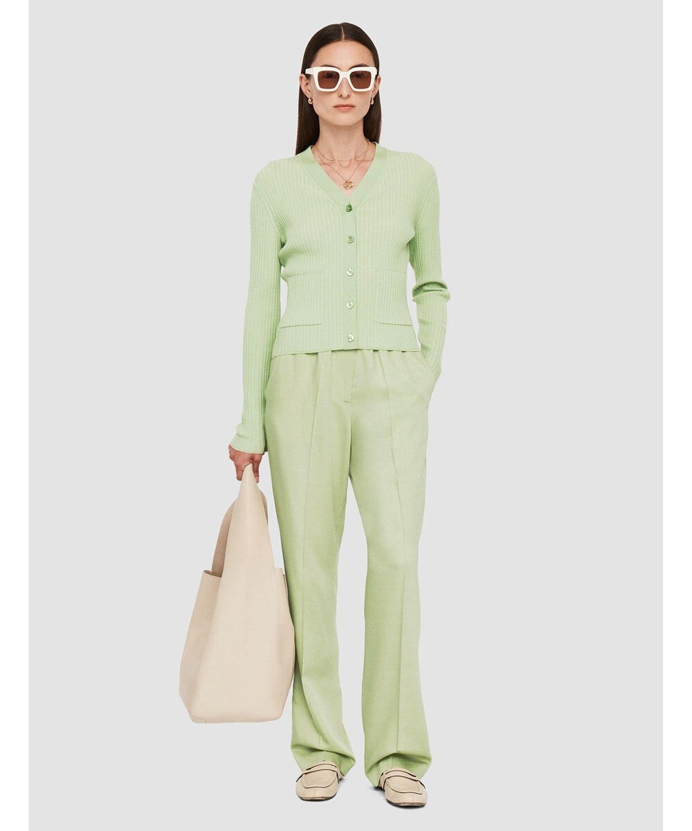 JOSEPH 【洗える】ファインリブメリノ　カーディガン 