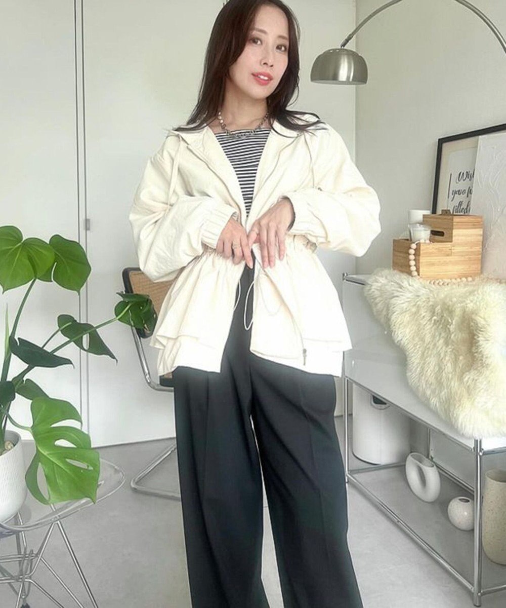 Feroux 【大好評につき新色追加！】ペプラムティアード マウンテン パーカー 