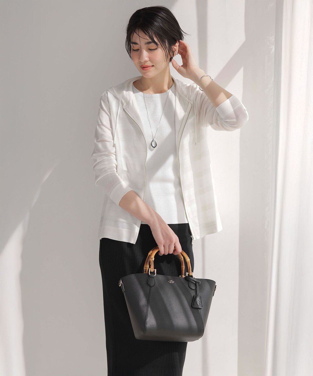 J.PRESS LADIES 【WEB限定カラーあり・洗える】FINE SLEEVELESS ニット タンクトップ 