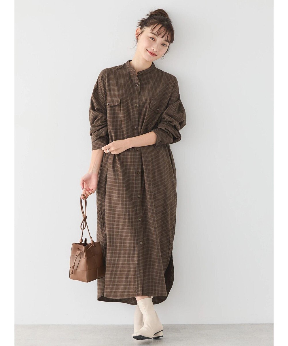 AMERICAN HOLIC ＳＥＴ　シャツワンピース＋ニットベスト 