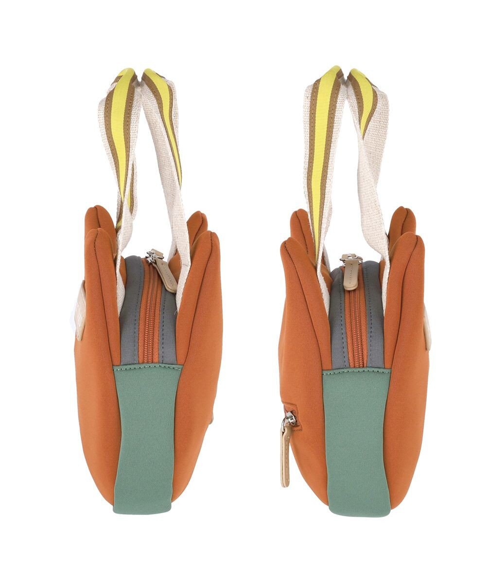 tsumori chisato CARRY ネコかおウレタン ミニバッグ ハンドバッグ 猫モチーフ 