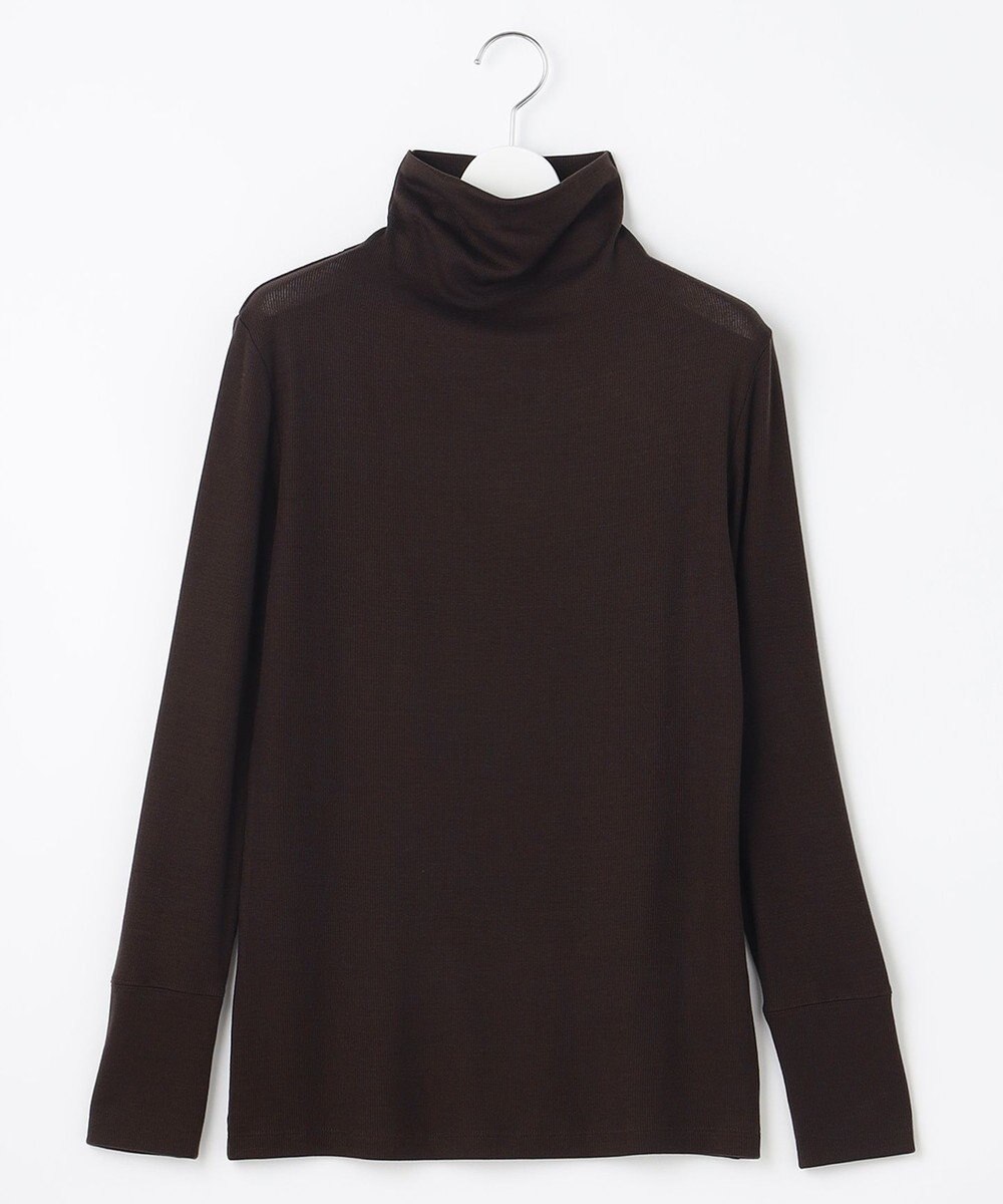 自由区 【洗える】ベアフライスボトルネック カットソー 