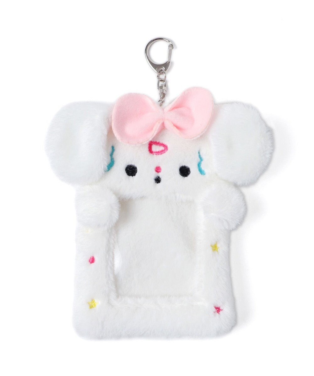 WEGO ふわふわぬいカードホルダーキーホルダーA 