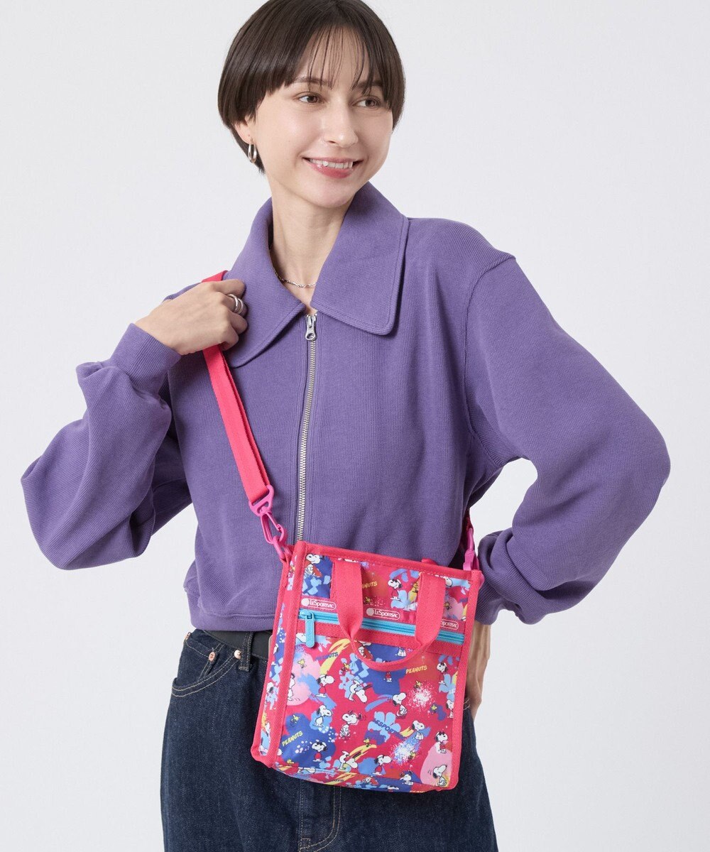 LeSportsac MINI N/S TOTE/ピーナッツプレイタイム 