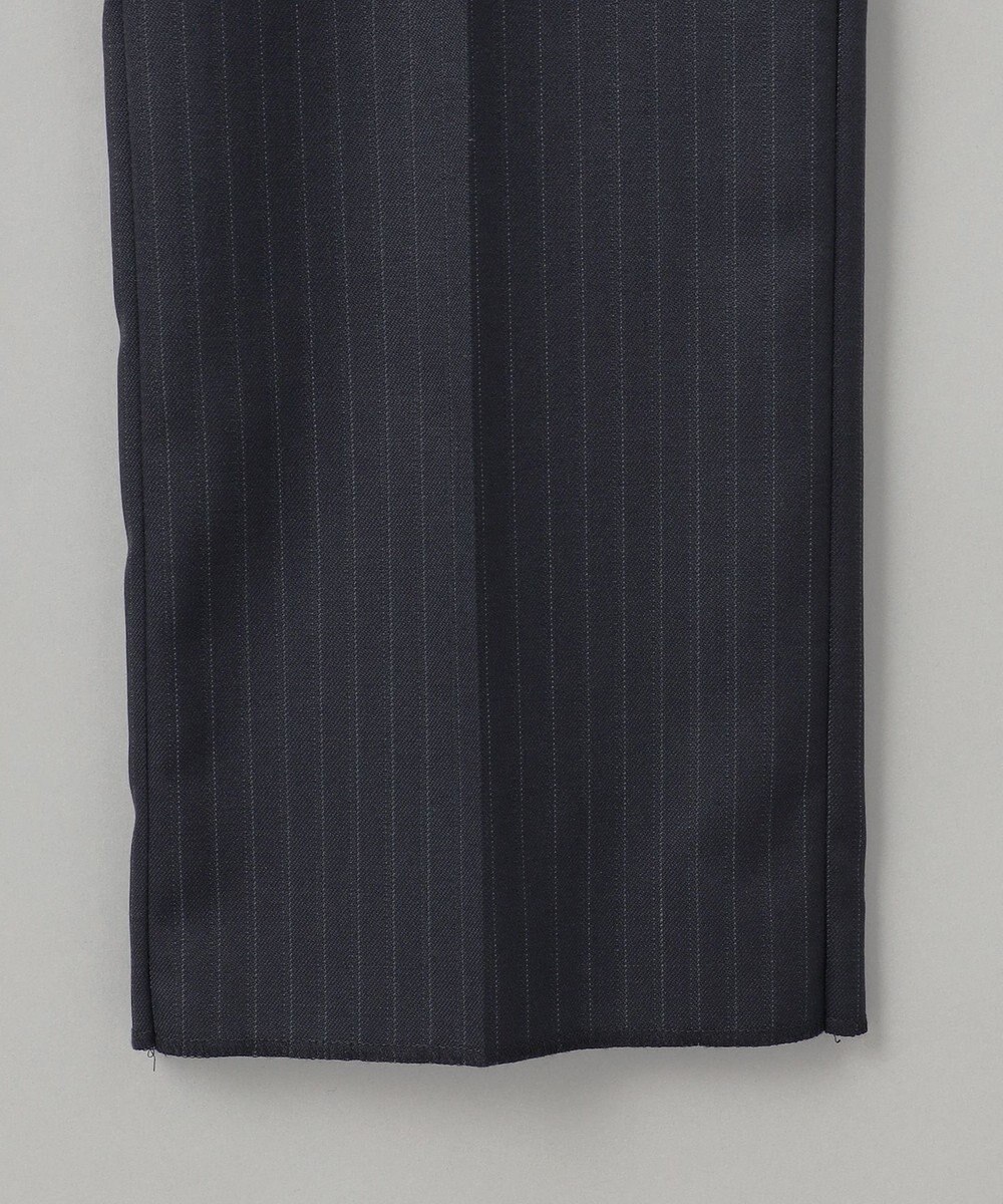 GOTAIRIKU シワになりにくい【御幸毛織/みゆきけおり】DRY SPINNER(ドライスピナー)スーツ（ダークグリーンストライプ） 