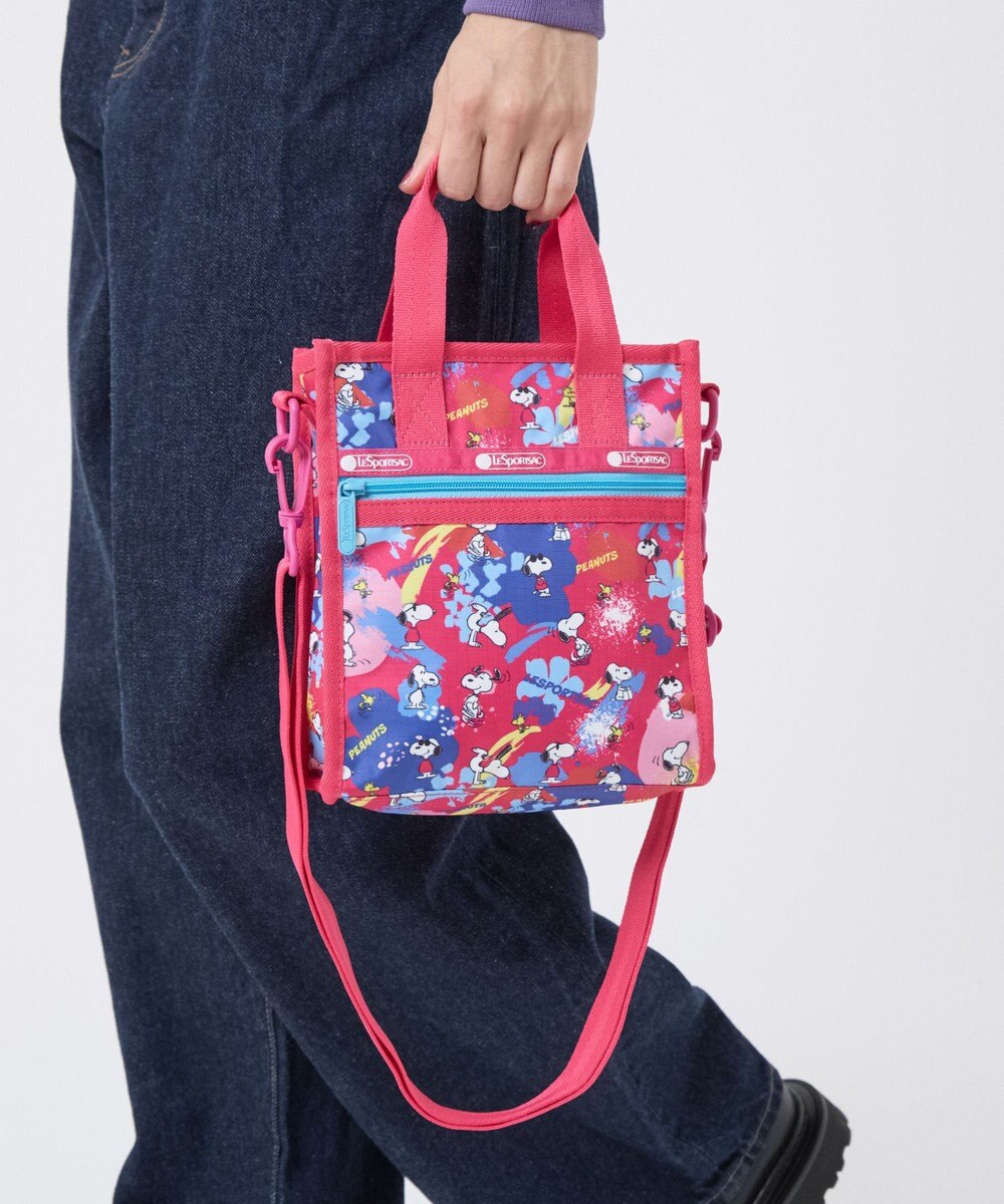 LeSportsac MINI N/S TOTE/ピーナッツプレイタイム 