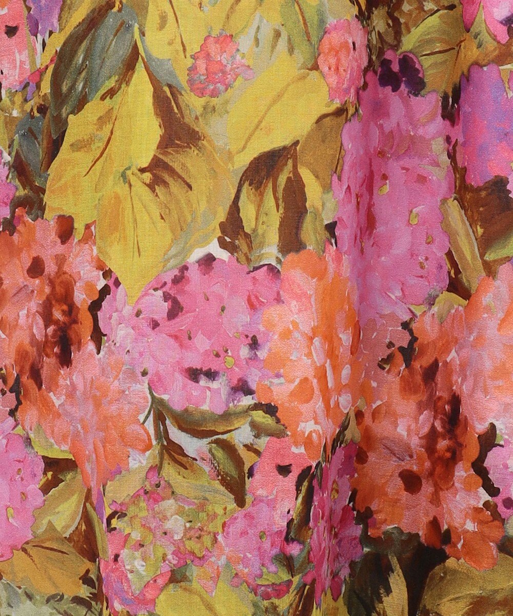 GRACE CONTINENTAL ジャルダンプリントマキシ 