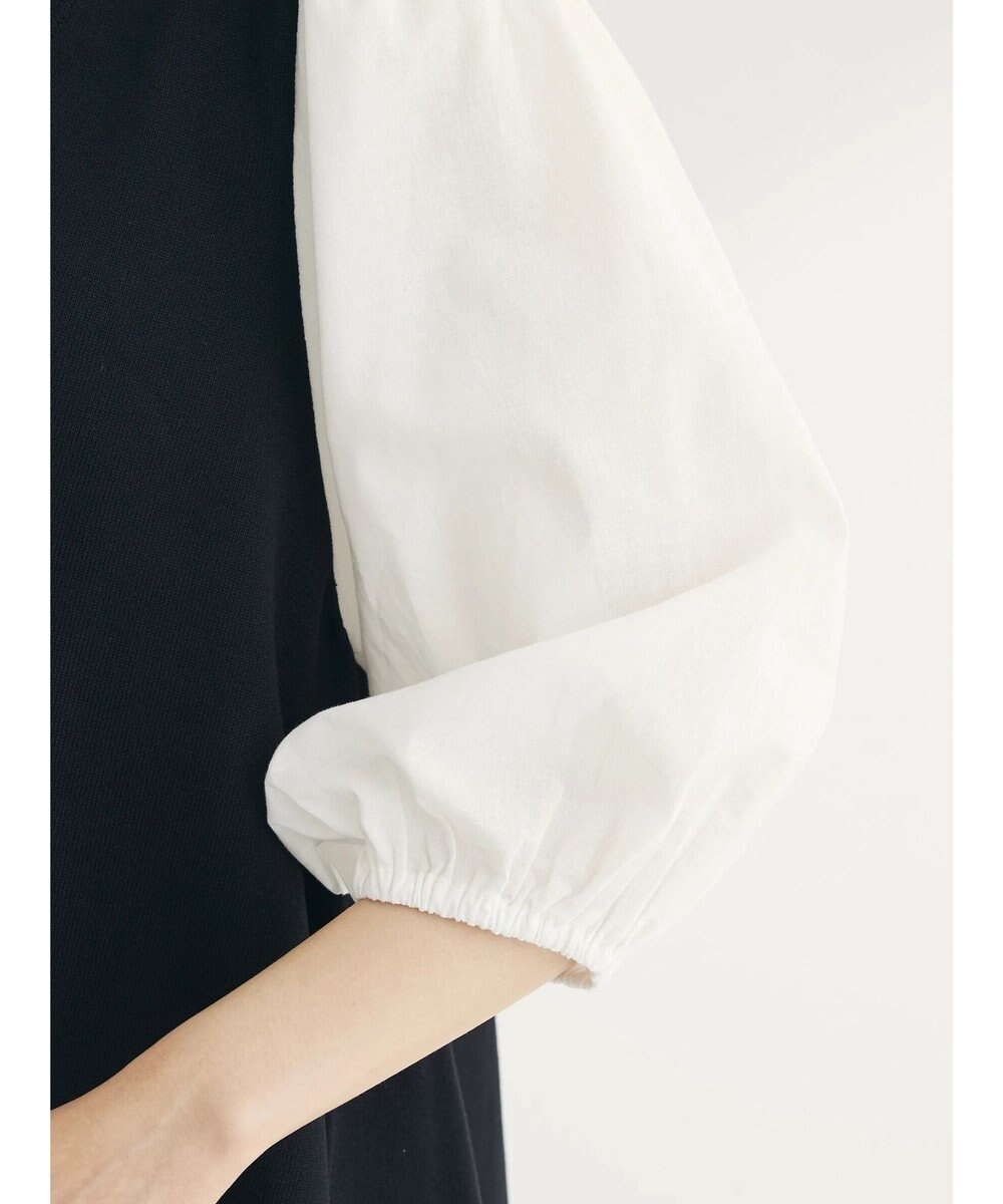 Green Parks ベスト風ドッキングニットプルオーバー 