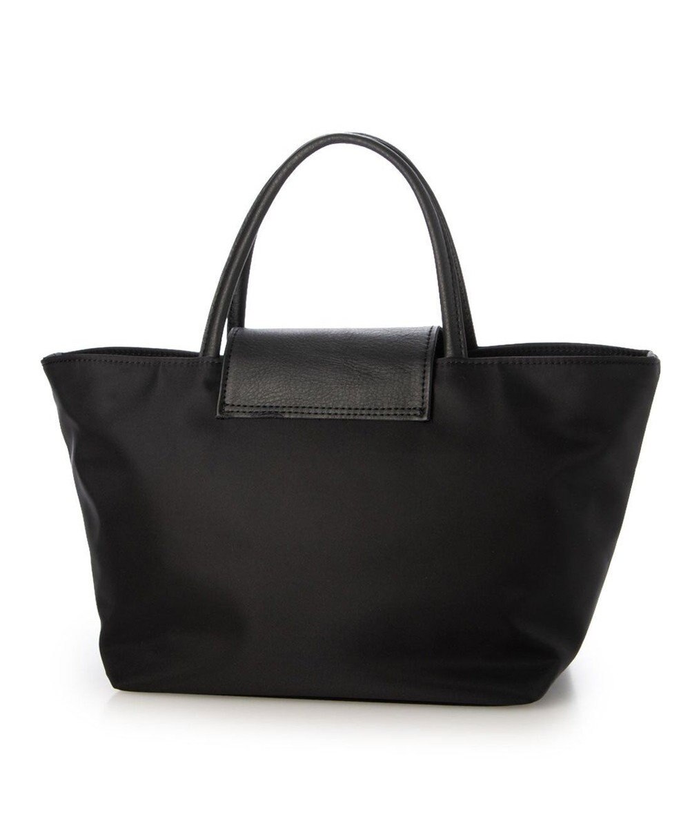 UNBILLION VERYコラボ ペルケ perche / ミニ牛革フラップナイロントートバック 