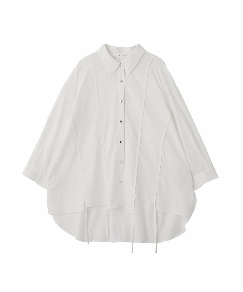 YECCA VECCA ストリングデザインシャツ 