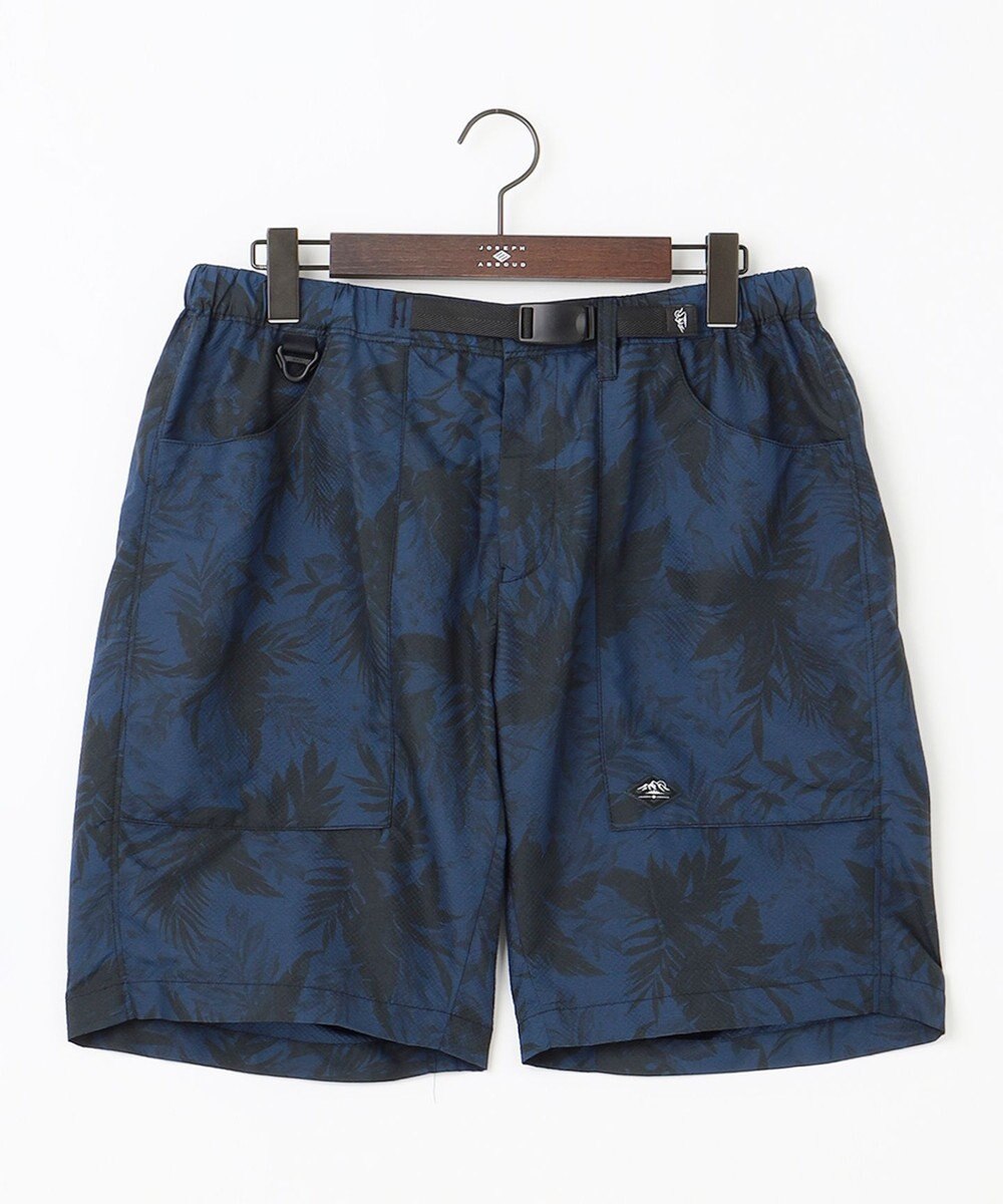 JOSEPH ABBOUD MOUNTAIN 【UNISEX】軽量/ECO撥水 3Dエンボスリーフショーツ 