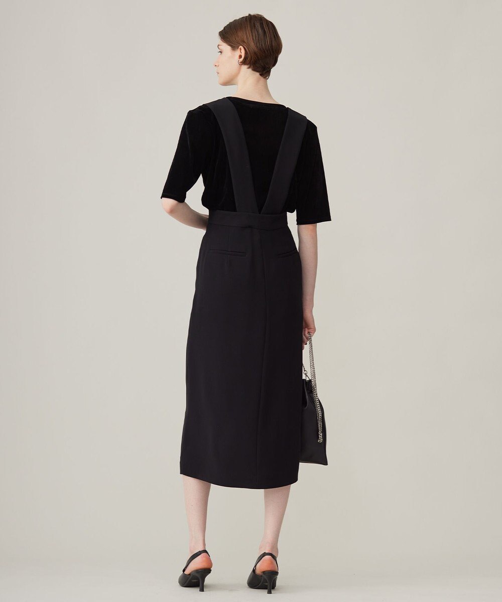 ICB 【洗える】ライトダブルクロス ジャンパースカート 