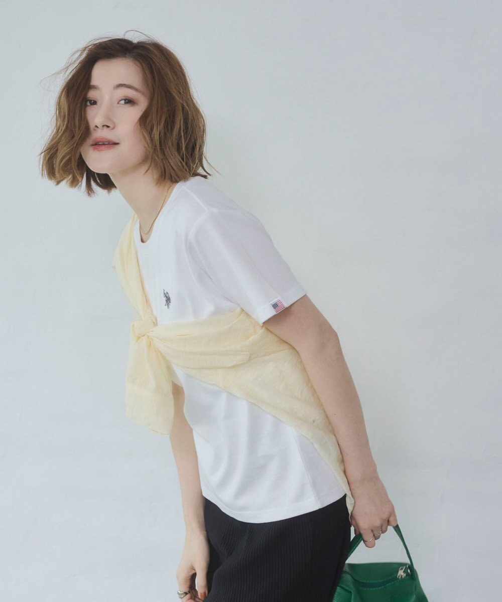 WEGO 【SMLサイズ展開】U.S. POLO ASSN.別注コンパクトTシャツ 