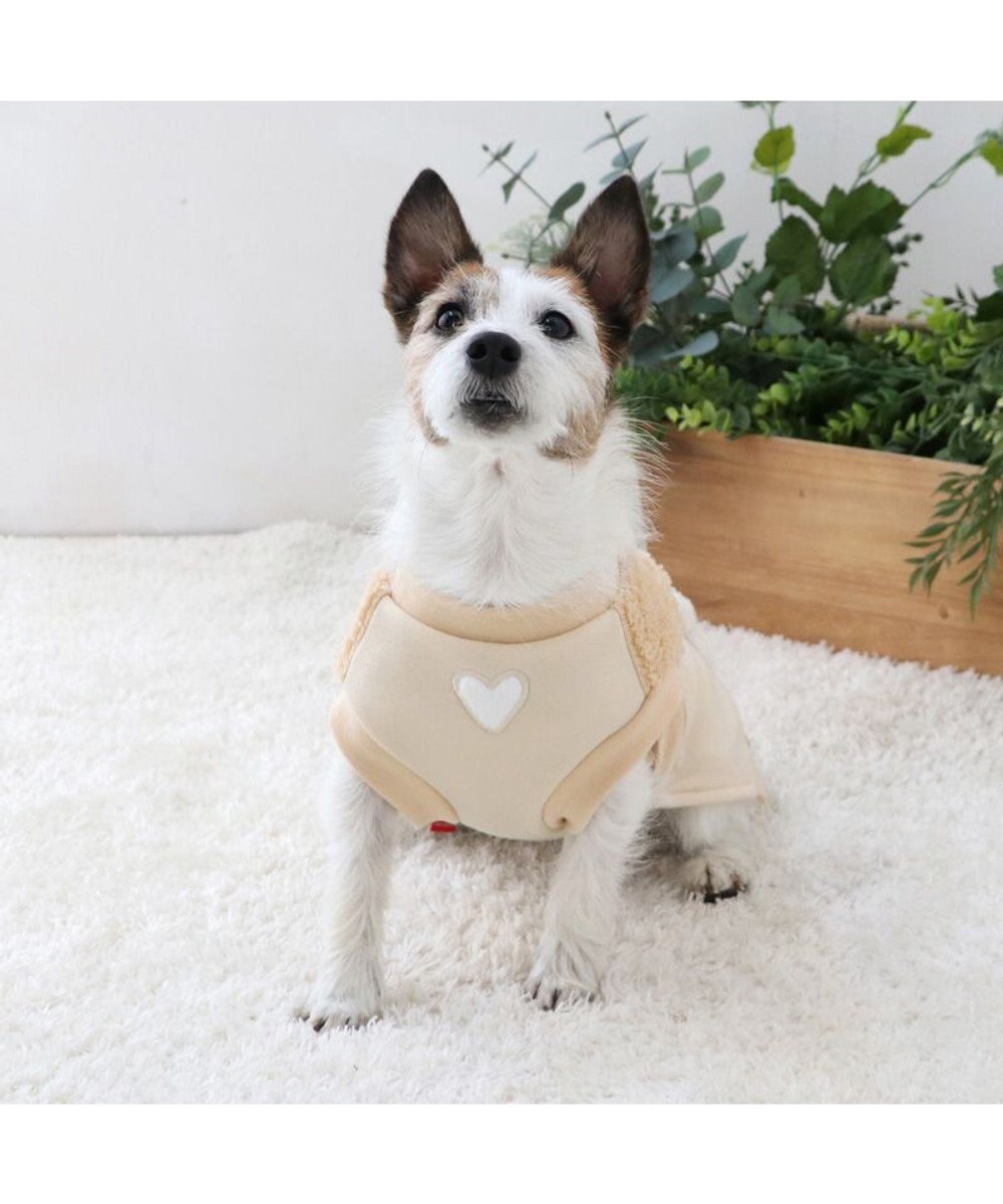 PET PARADISE スヌーピー 脇開きトレーナー 《ベージュ》 小型犬 