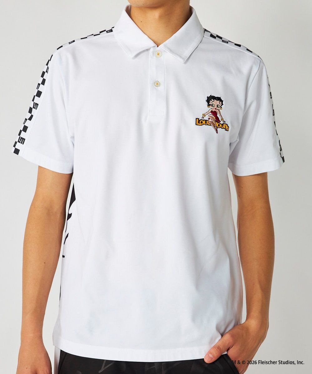 FILA GOLF／marie claire 【LOUDMOUTH×Betty Boop™】 メンズ ポロシャツ 