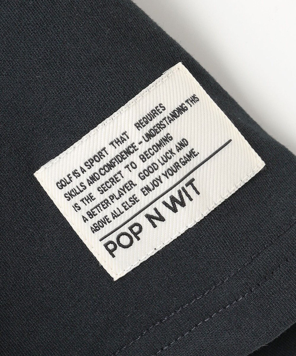 PW CIRCULUS 【吸水速乾 / UV遮蔽率99.5% UVカット / ストレッチ】【WOMEN】ポケットモックT ゴルフウェア レディース 