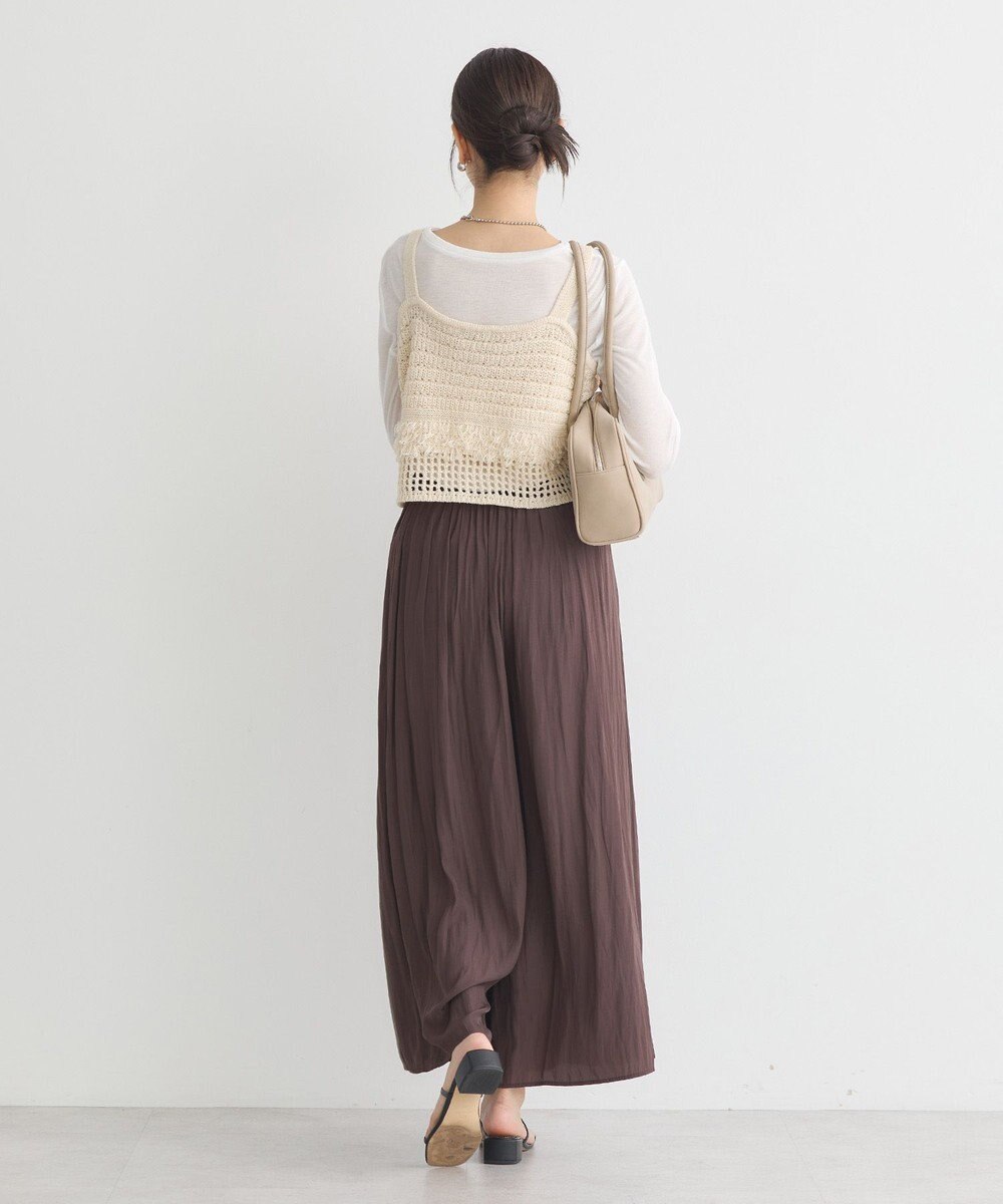 earth music&ecology フリンジニットビスチェ 