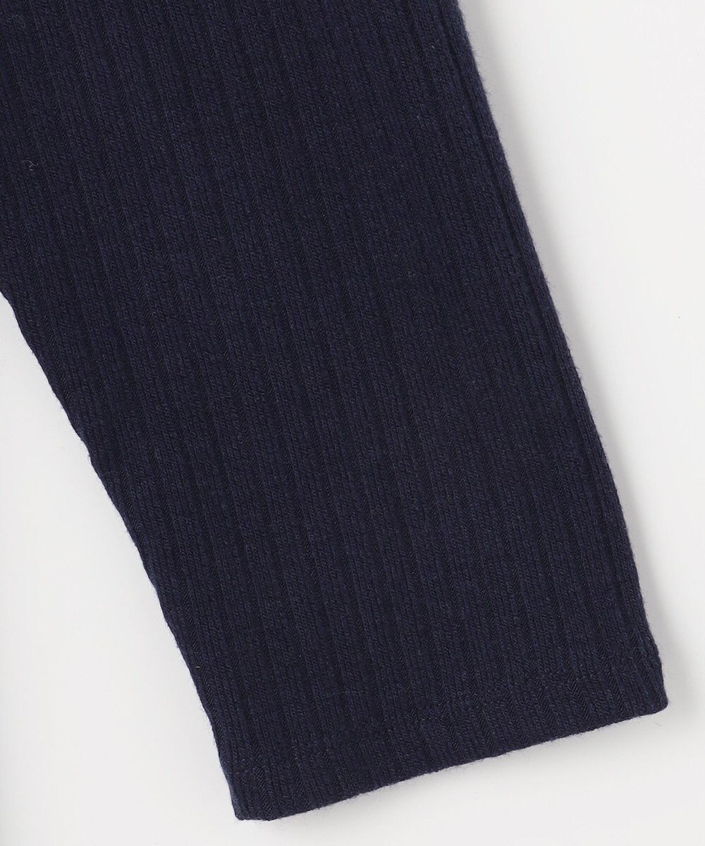 組曲 KIDS 【150-160㎝】バイカラーニットソー ワンピース 