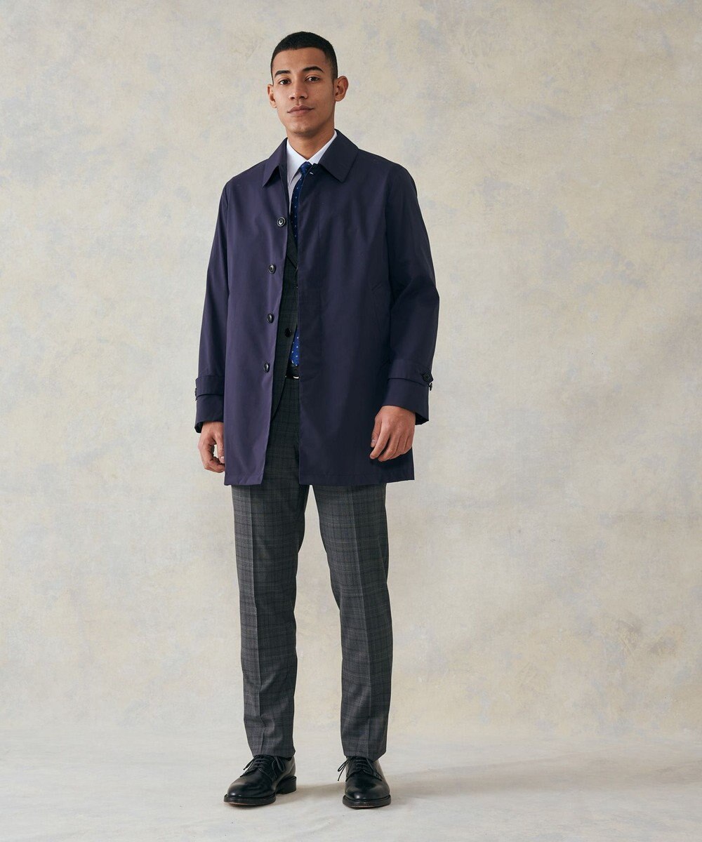 J.PRESS MEN テクニカルライトポプリン ドレスカーコート 