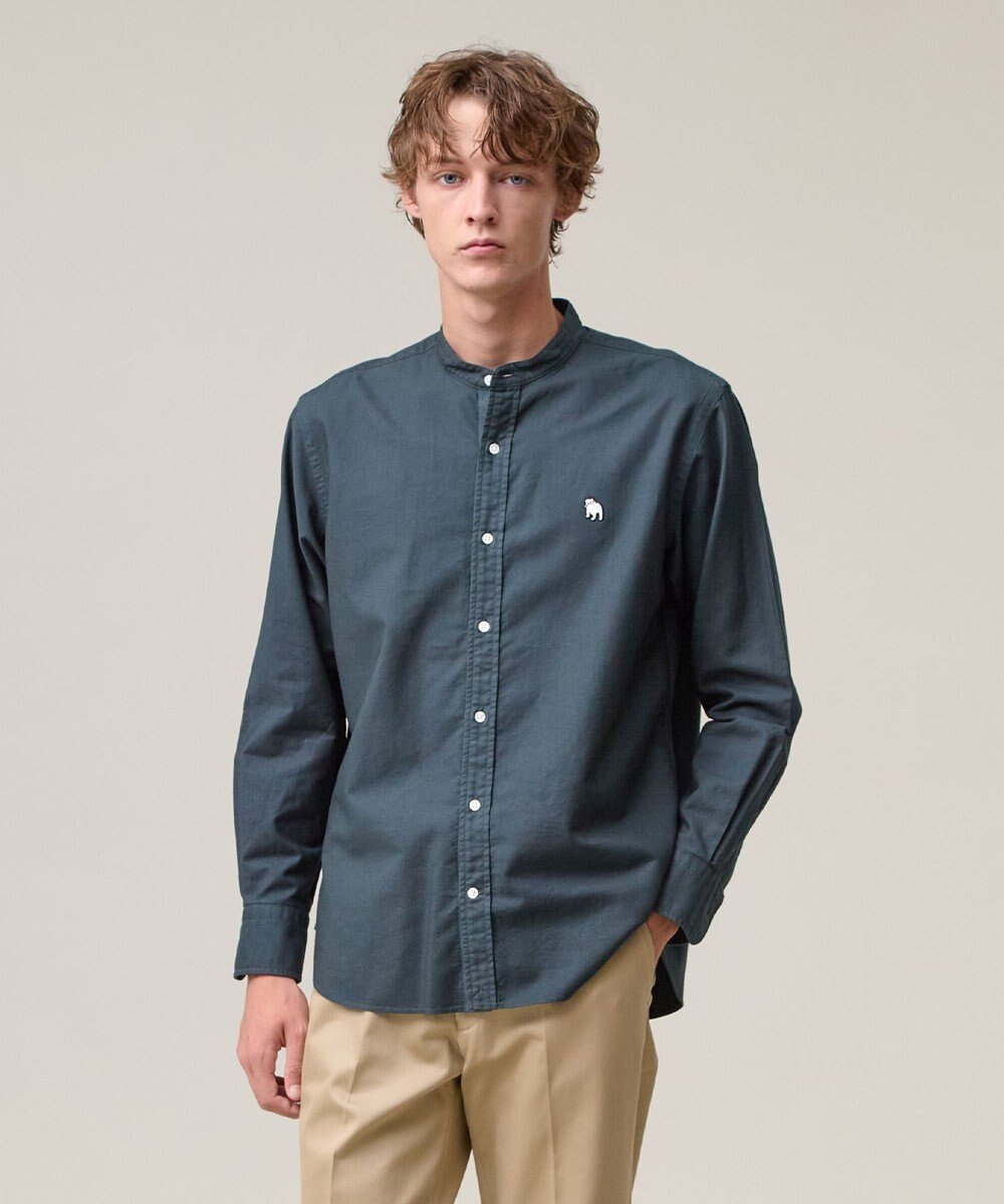 J.PRESS MEN このさりげなさが大人気【IVY COLLECTION】【UNISEX】バックブルオックスガーメントダイ シャツ 