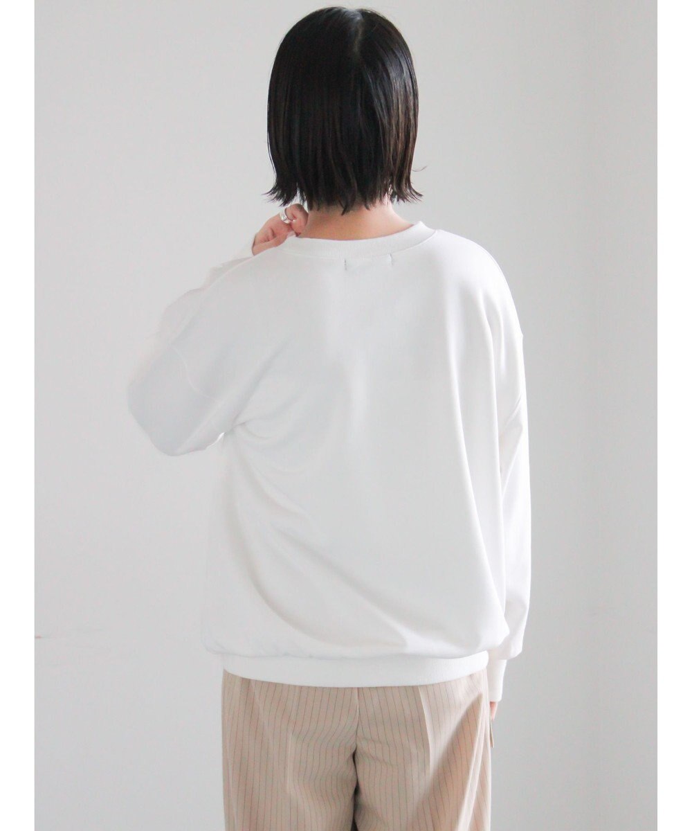 Te chichi 裏毛ロゴプリントスウェット 