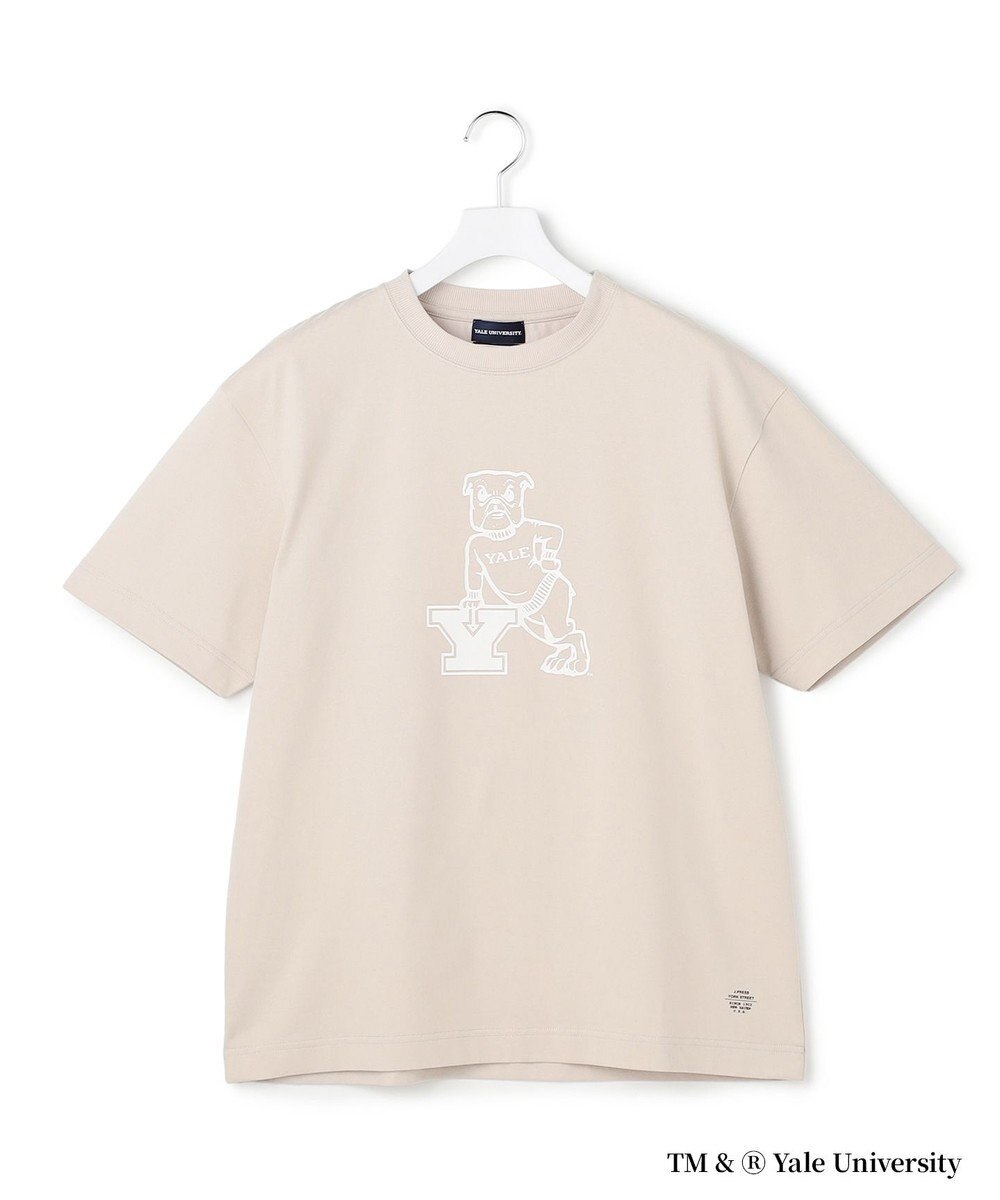 J.PRESS YORK STREET 【YALE別注】【UNISEX】ブルドッグ プリント Tシャツ 