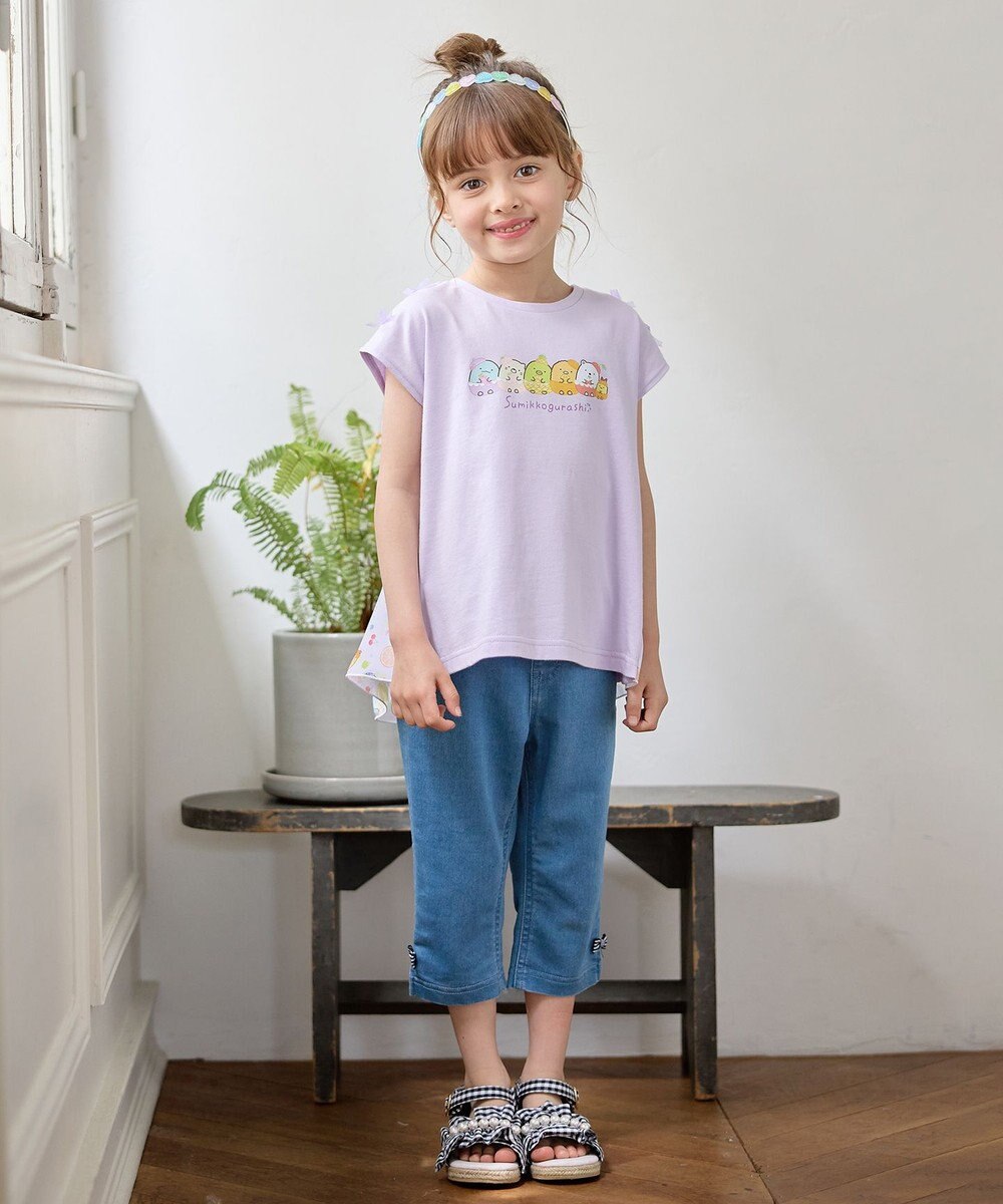 ANY KIDS 【WEB限定/すみっコぐらし】バックシャンTシャツ 