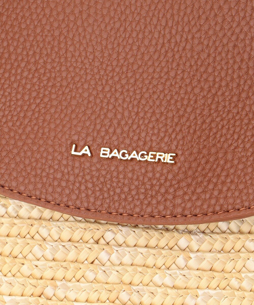 LA BAGAGERIE フラップかごトートバッグ 