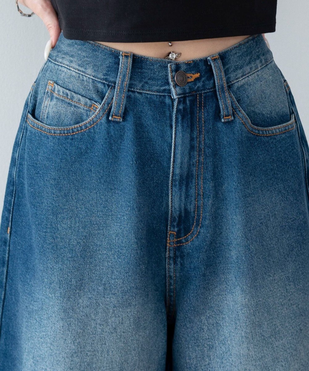 WEGO デニムハーフパンツ 