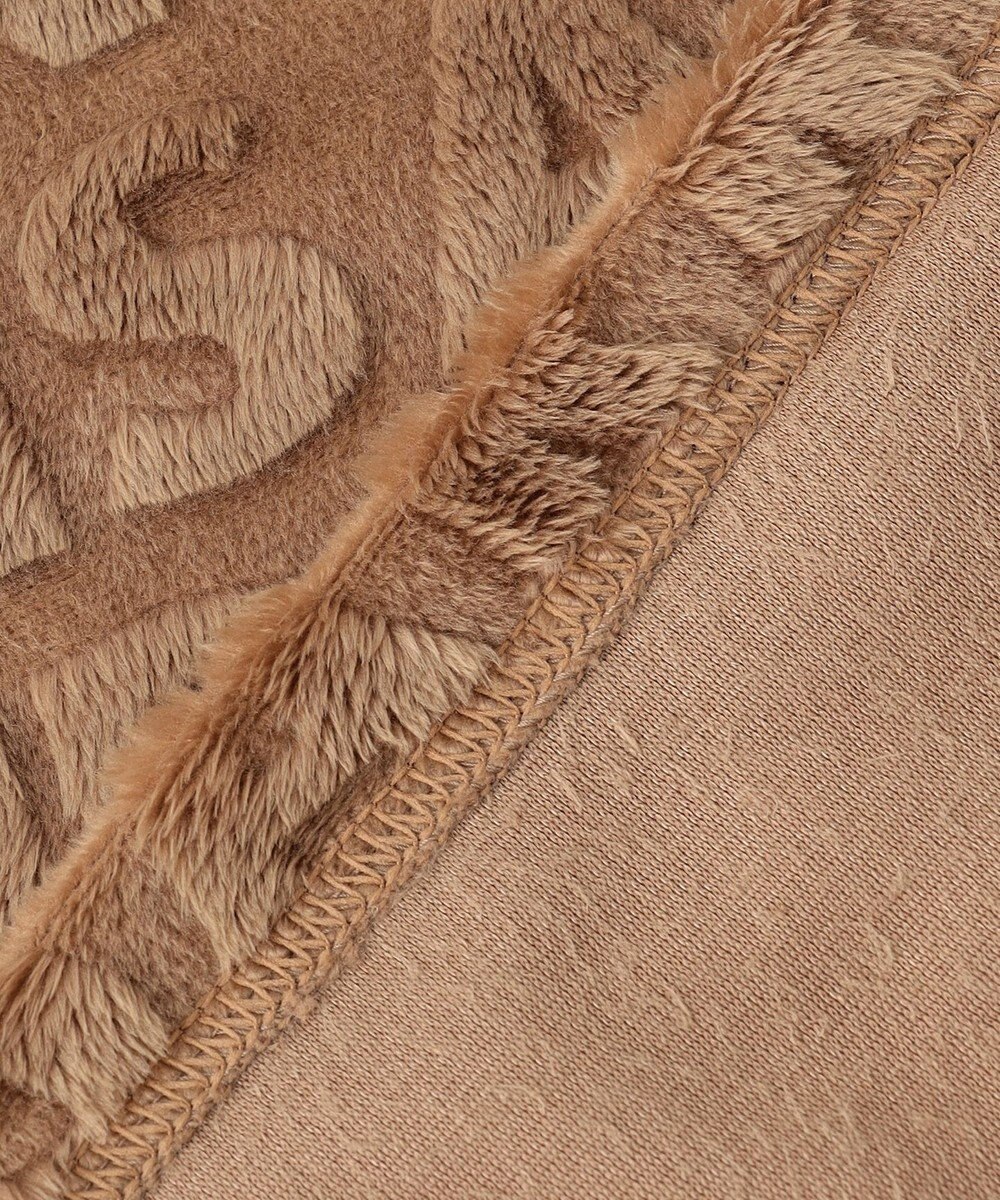 23区GOLF 【WOMEN】フェイクファーロゴモックネック 