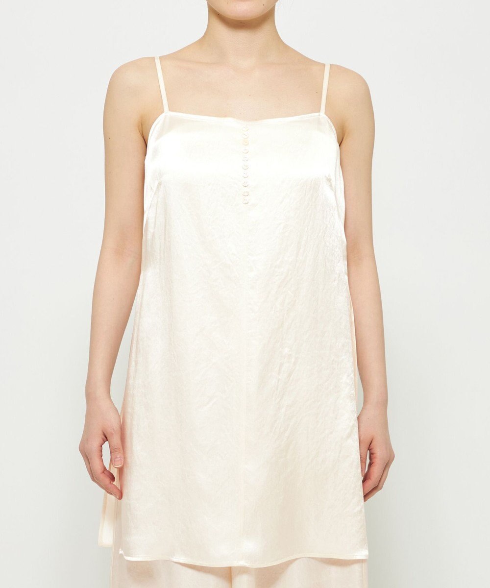 uncrave アセテートヴィンテージサテン キャミソールブラウス 