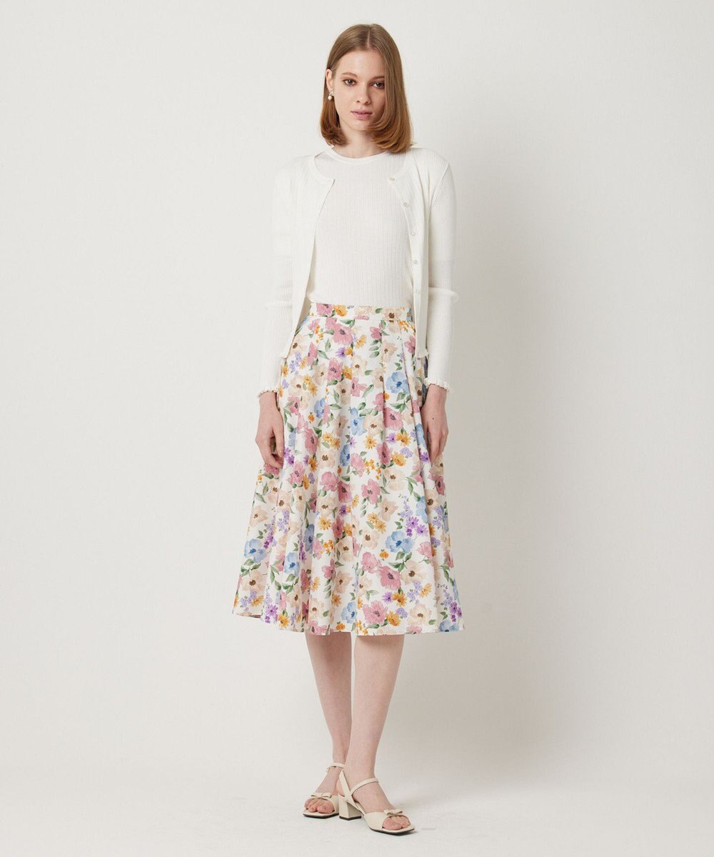 TOCCA 【大人百花掲載】【消臭・洗える！】BOTANOCAL GARDEN PARTY スカート 