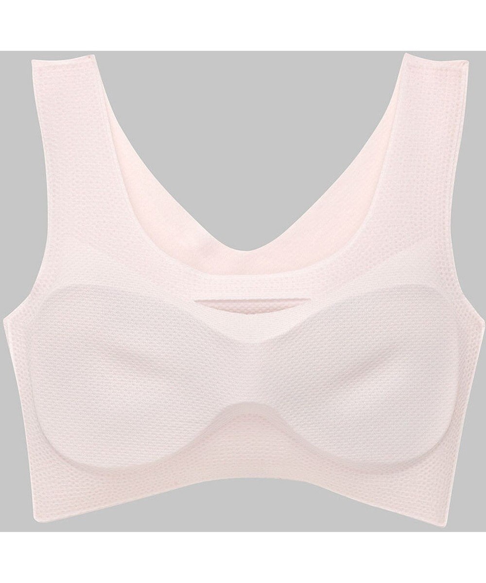 WACOAL 【GOCOCi ゴコチ】 ノンワイヤーブラ ベタつきにくく乾きやすい 通気性がよい 立体的なバストシルエット ブラトップ ハーフトップ レディース CGG571 /ワコール 