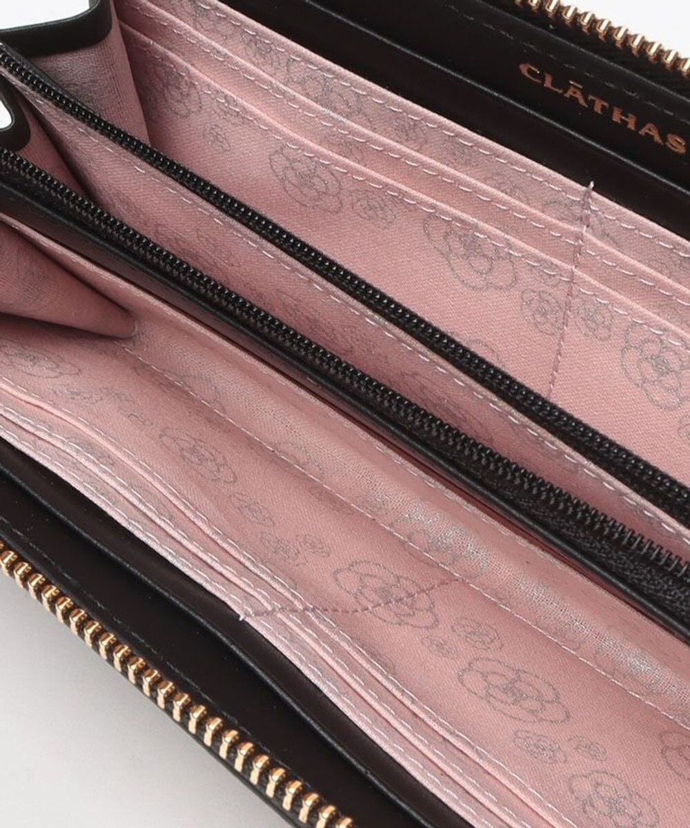 CLATHAS モマン Lファスナー長財布 