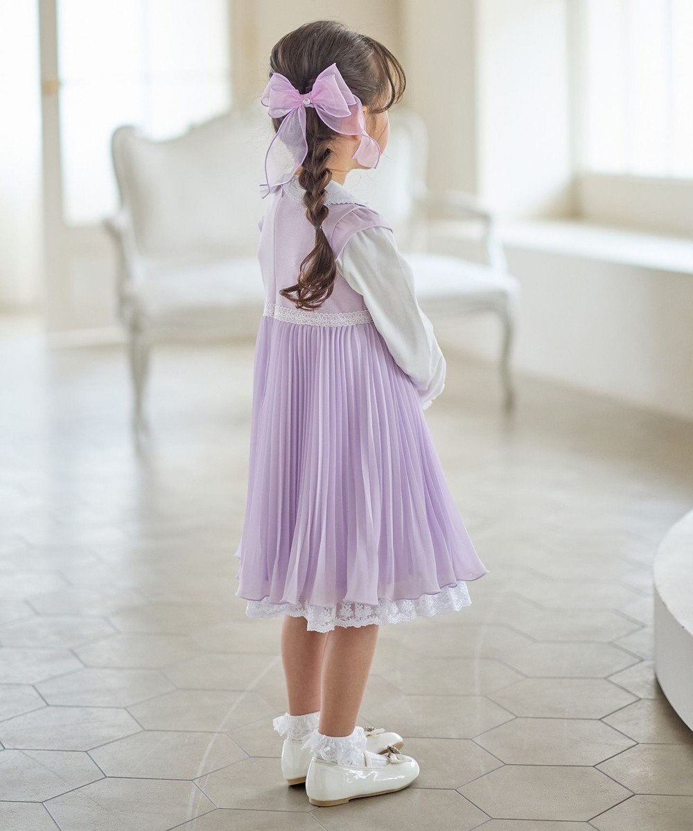 ANY KIDS オーガンジーリボンヘアポニー 