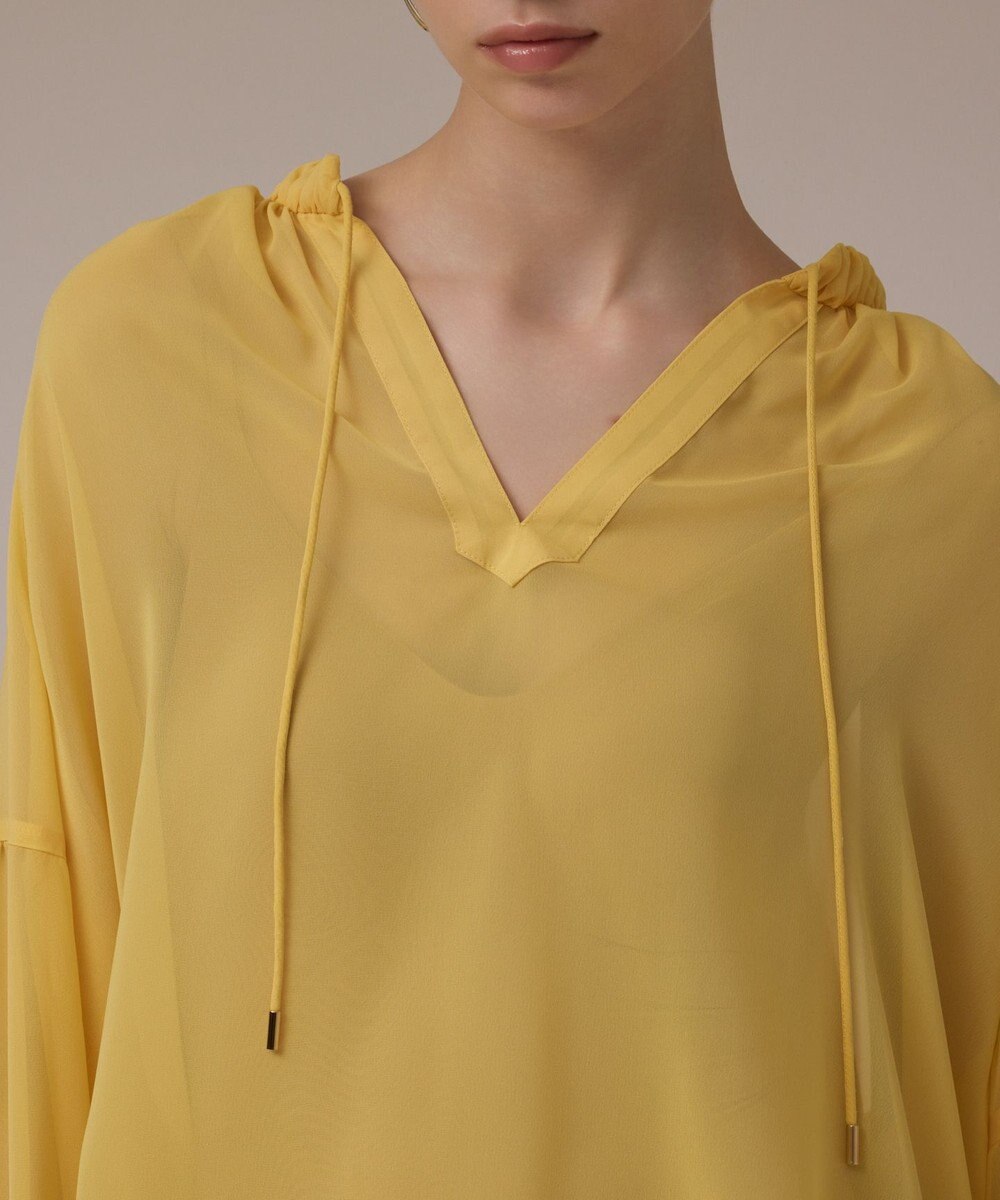 GRACE CONTINENTAL ボリュームカフタントップ 